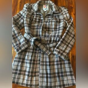 Roxy Multicolor Plaid Jacket